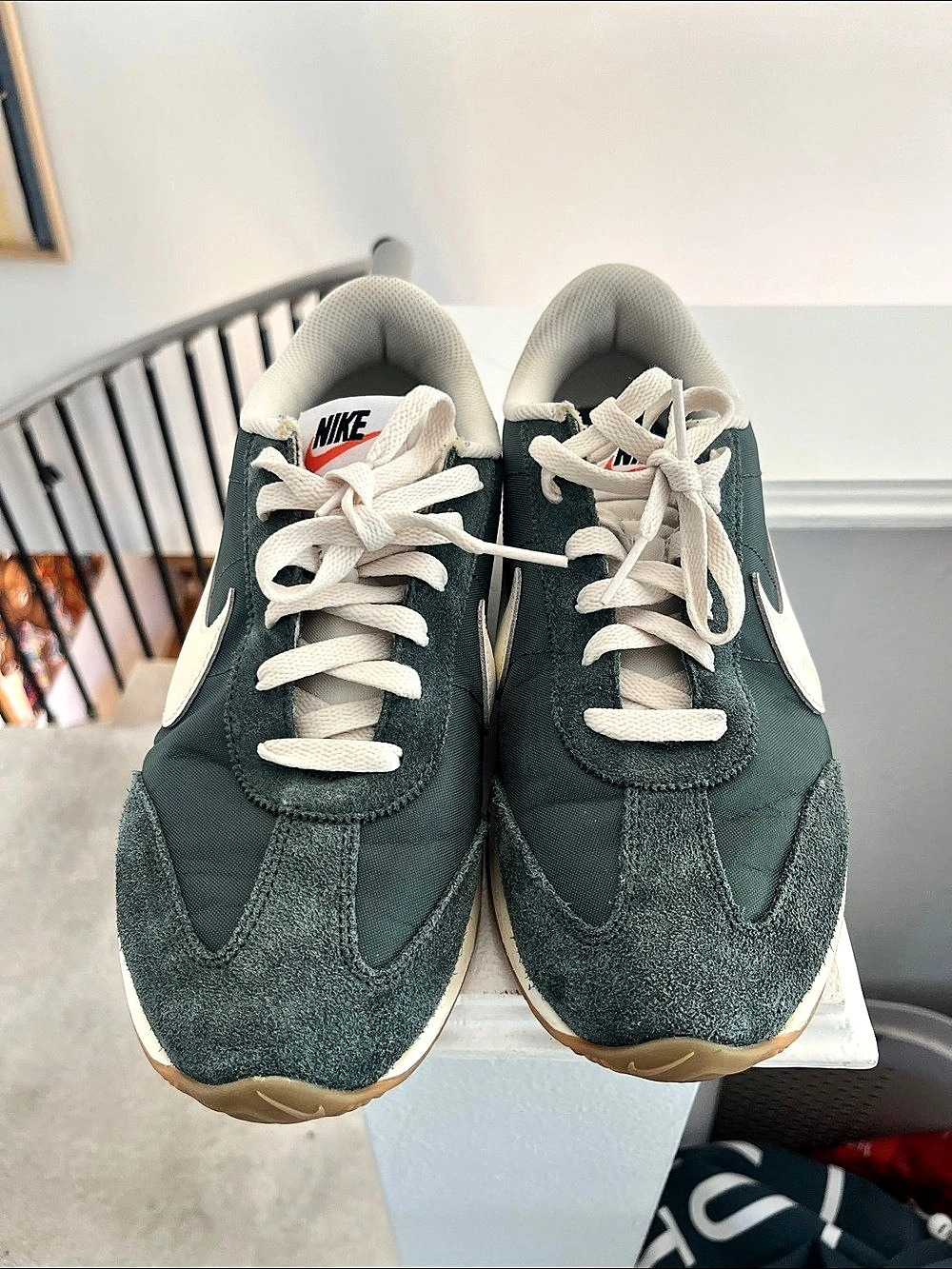 Nike Air Tailwind 79 (Legion Green) Sneakers in Green & White